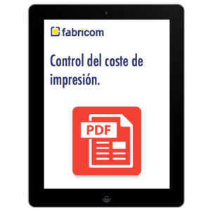 control del coste de impresión